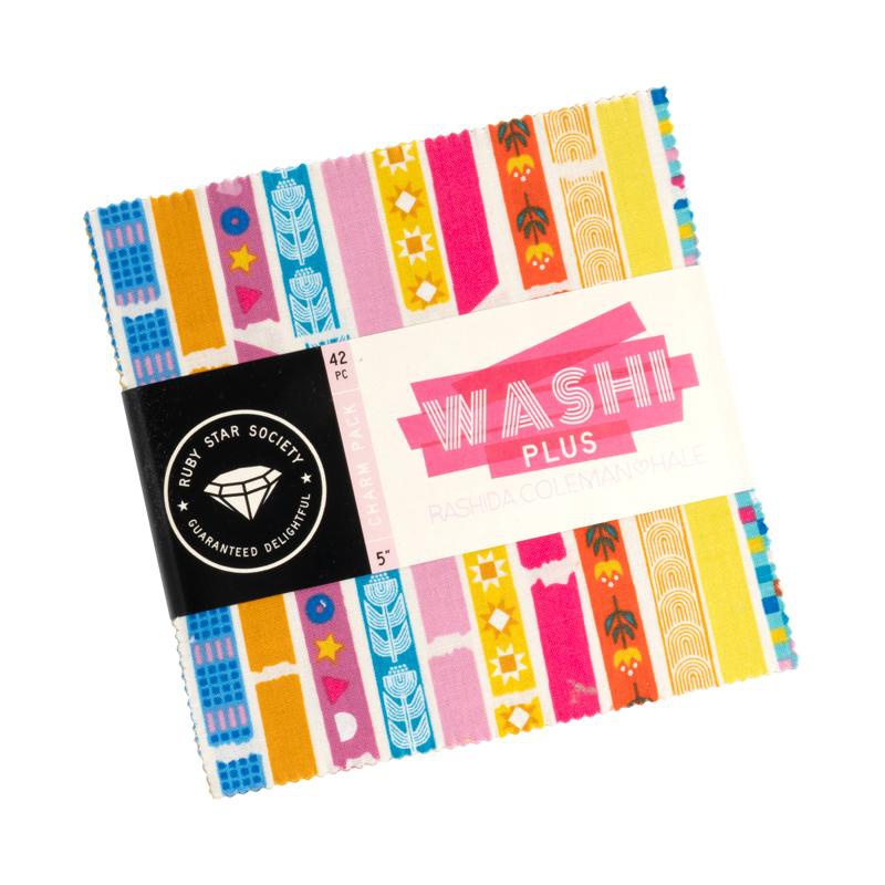{Pre-Order August} Moda Ruby Star Society Washi Plus Squares 5"