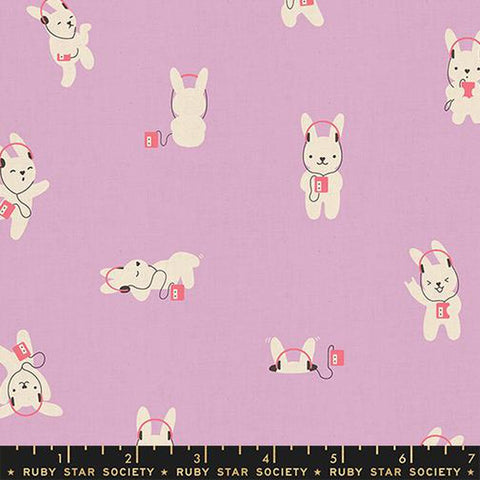 {Pre-Order August} Moda Ruby Star Society Lofi Linens Rabbeats Wisteria