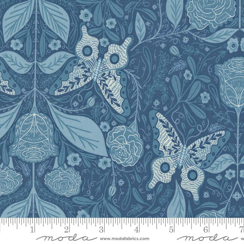 {New Arrival} Moda Gingiber Woodland Wonder Woodland Vintage Butterfly Dusk