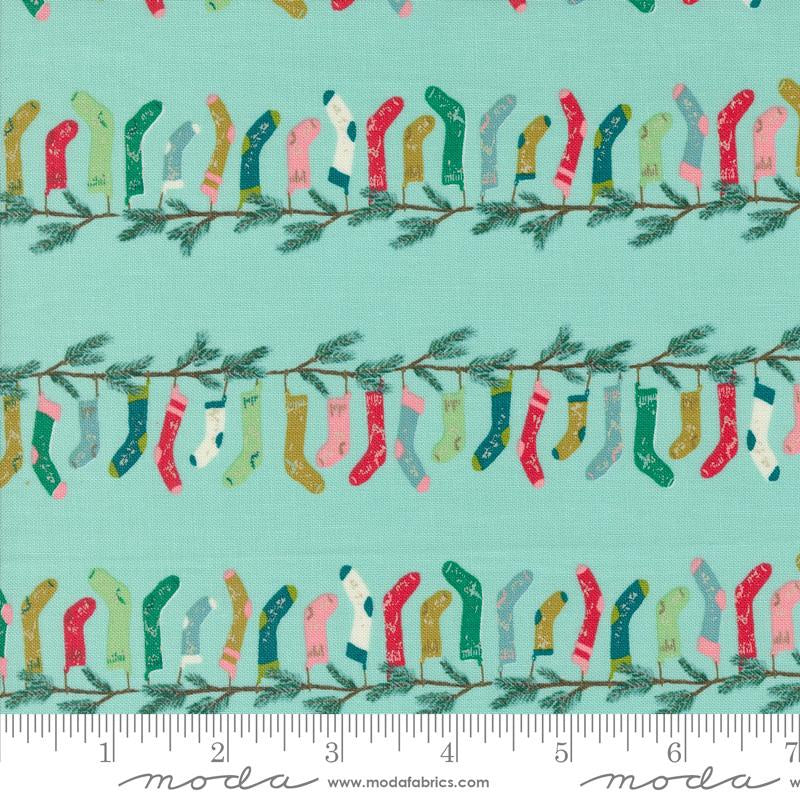 {New Arrival} Moda Cozy Wonderland Stocking Stripe Icicle