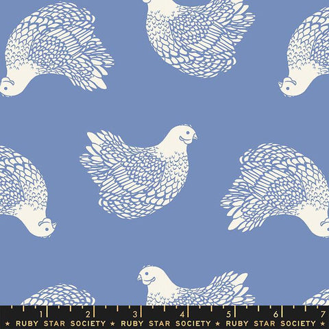 {New Arrival} Moda Ruby Star Society Backyard Chicken Dusk FAT QUARTER