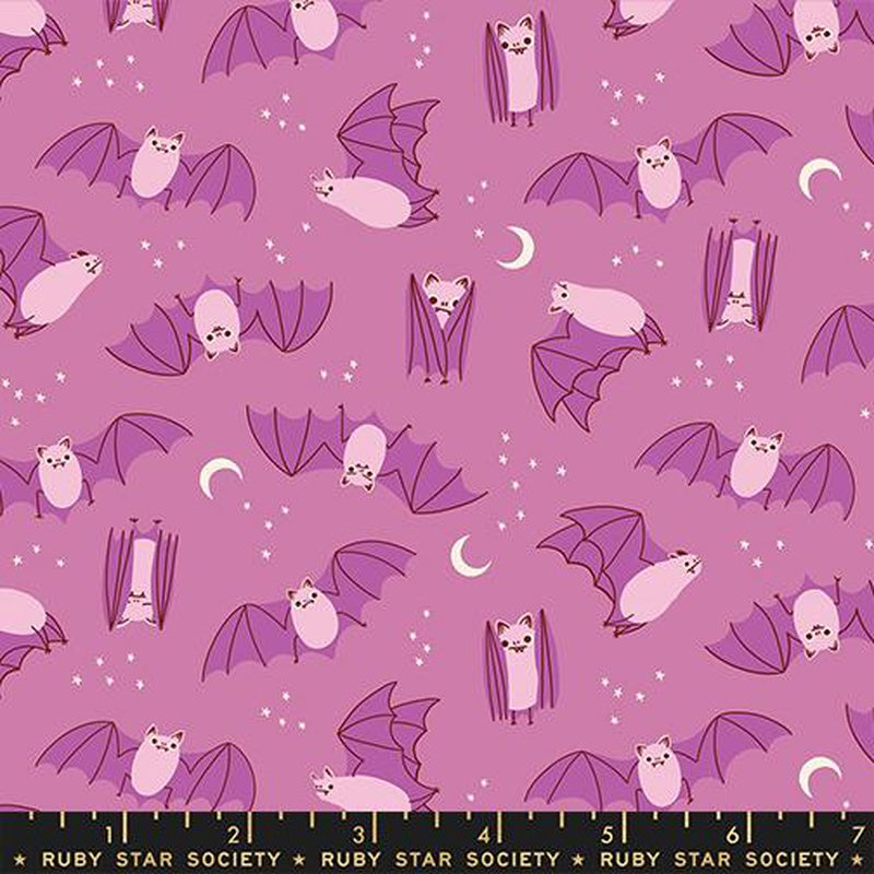 {Pre-Order July/Aug} Moda Ruby Star Society Freaky Familiars Fat Bats Heliotrope