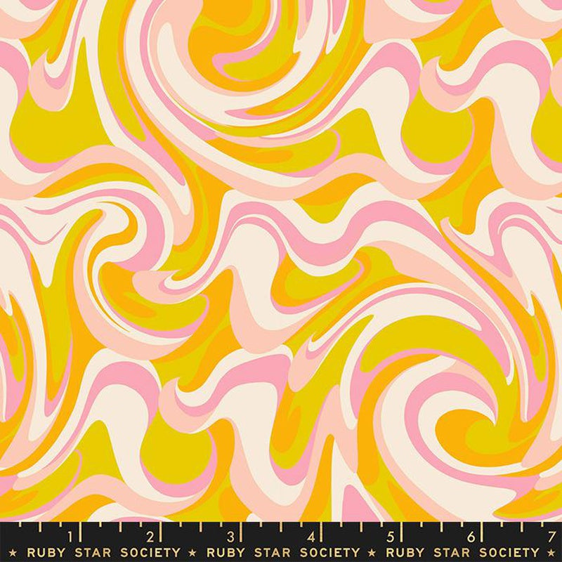 {New Arrival} Moda Ruby Star Society Rise & Shine Chimera 30s Golden Hour  FAT QUARTER