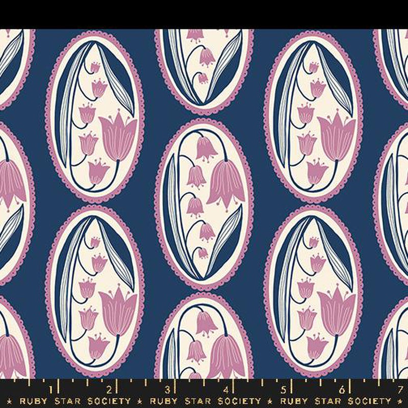 {New Arrival} Moda Ruby Star Society Endpaper Lily of the Valley Cameo Bluebell