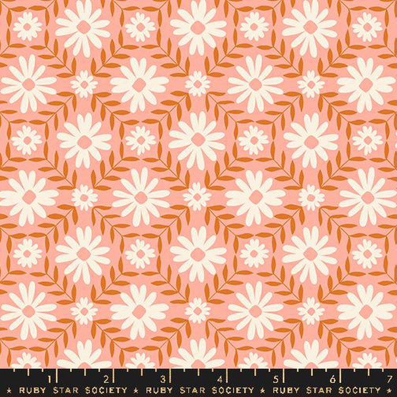 {New Arrival} Moda Ruby Star Society Endpaper Floral Endpaper Bashful