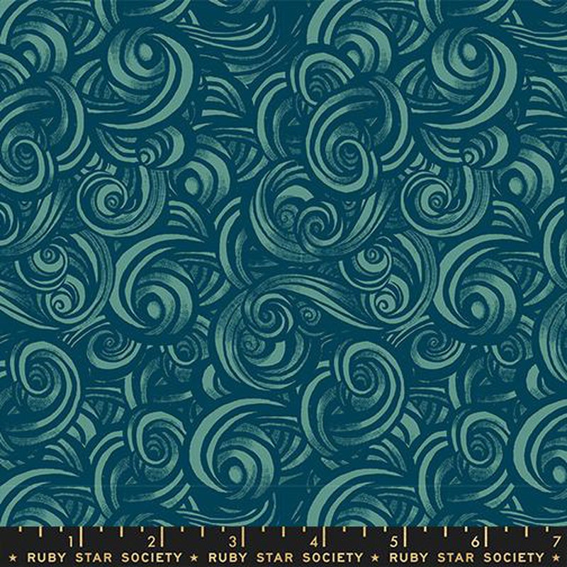 {Pre-Order April/May} Moda Ruby Star Society Fireglow Smoke Watercress
