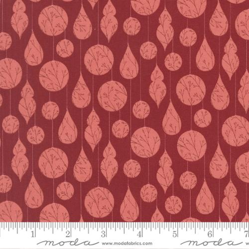 {New Arrival} Moda Fabrics Kiley's Quilt Room Gingerbread Lane Crystal Ornaments Cranberry