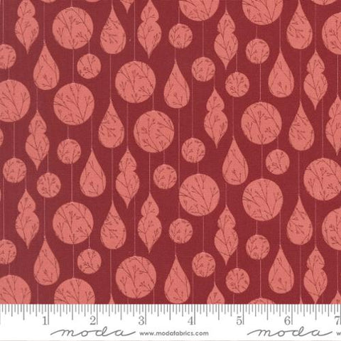 {New Arrival} Moda Fabrics Kiley's Quilt Room Gingerbread Lane Crystal Ornaments Cranberry