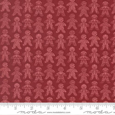 {New Arrival} Moda Fabrics Kiley's Quilt Room Gingerbread Lane Gingerbread Dance Cranberry