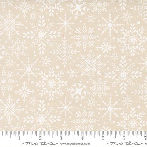 {New Arrival} Moda Fabrics Kiley's Quilt Room Gingerbread Lane Blizzard Snowflake Sugar