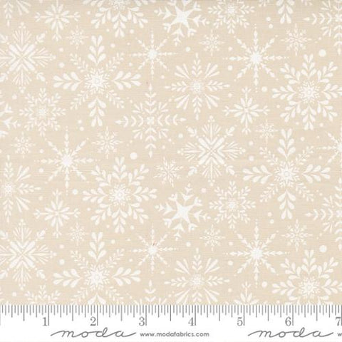 {New Arrival} Moda Fabrics Kiley's Quilt Room Gingerbread Lane Blizzard Snowflake Sugar