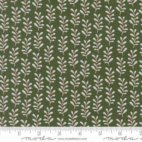 {New Arrival} Moda Fabrics Kiley's Quilt Room Gingerbread Lane Holly Stripes Holly Pine