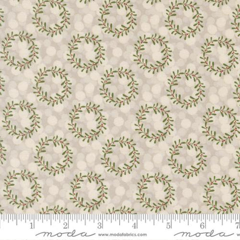 {New Arrival} Moda Fabrics Kiley's Quilt Room Gingerbread Lane Glittering Wreaths Frost