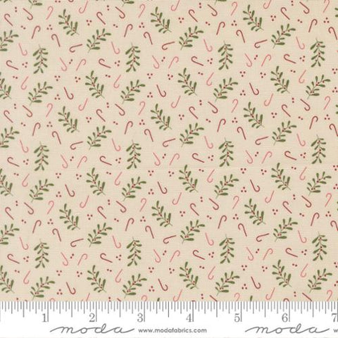 {New Arrival} Moda Fabrics Kiley's Quilt Room Gingerbread Lane Holly Candy Canes Sugar