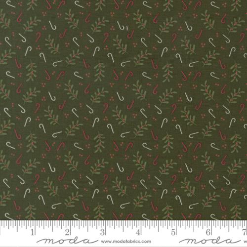 {New Arrival} Moda Fabrics Kiley's Quilt Room Gingerbread Lane Holly Candy Canes Forest Pine