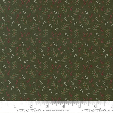 {New Arrival} Moda Fabrics Kiley's Quilt Room Gingerbread Lane Holly Candy Canes Forest Pine