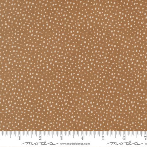 {New Arrival} Moda Fabrics Kiley's Quilt Room Gingerbread Lane Flurry Dots Cocoa