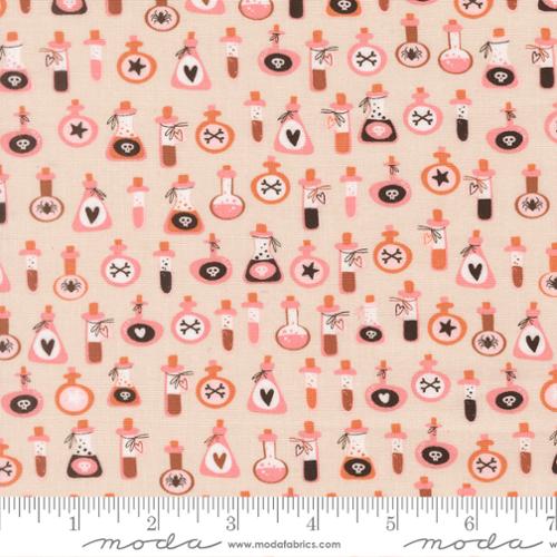 {New Arrival} Moda Fabrics Elena Amo Purrs & Boos Poisons Moonbeam