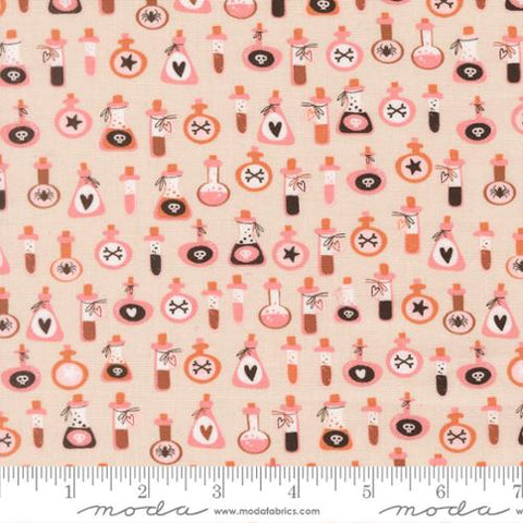 {New Arrival} Moda Fabrics Elena Amo Purrs & Boos Poisons Moonbeam