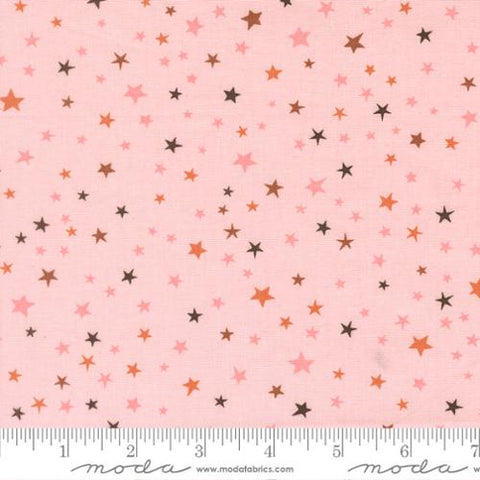 {New Arrival} Moda Fabrics Elena Amo Purrs & Boos Stars Purrfect Pink