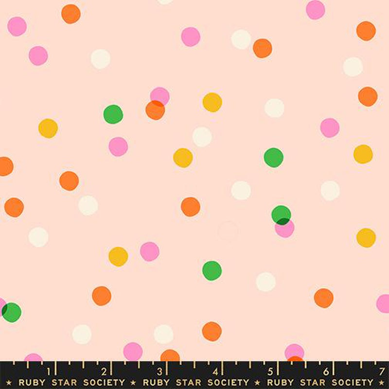 {Pre-Order November} Moda Ruby Star Society Sparkle Mart Spritz Peach Blossom