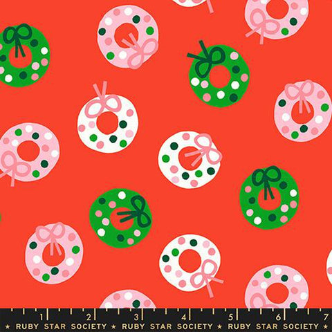 {New Arrival} Moda Ruby Star Society Merry Happy Bough Down Lollipop