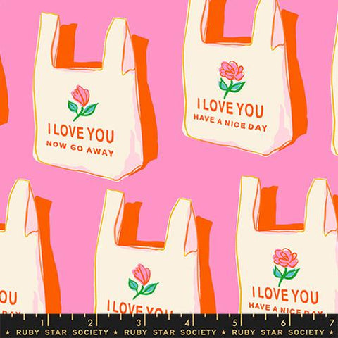 {Pre-Order November} Moda Ruby Star Society Sparkle Mart Have a Nice Day Flamingo