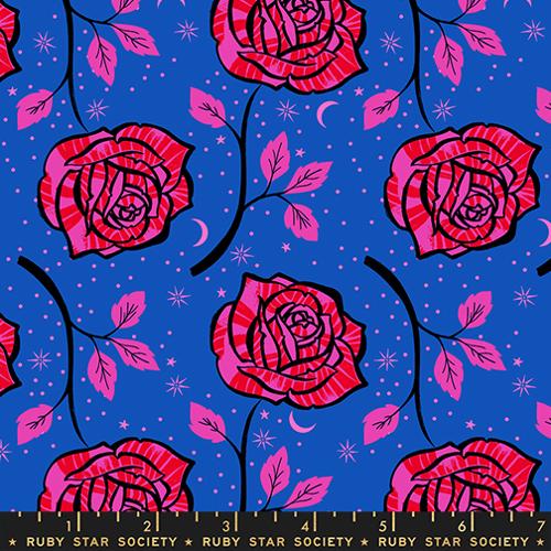 {Pre-Order November} Moda Ruby Star Society Ink Shop Ink Rose Blue Ribbon
