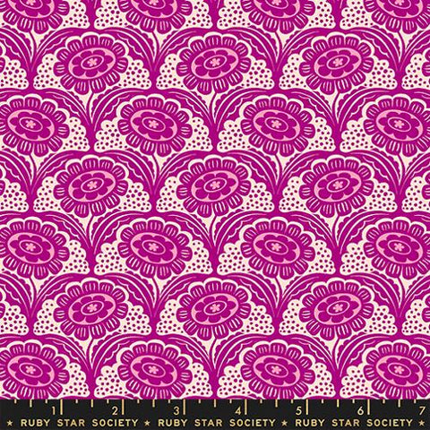 {Pre-Order November} Moda Ruby Star Society Ink Shop Scallop Flower Cheshire