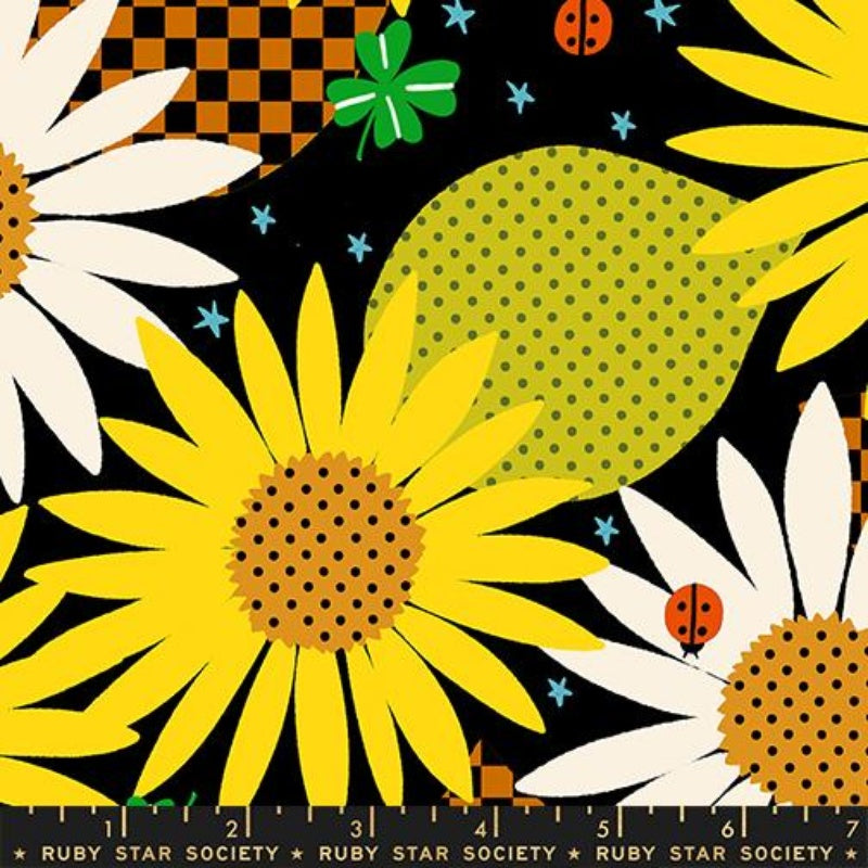{Pre-Order April} Ruby Star Society Daisy Days - Daisy Days Black