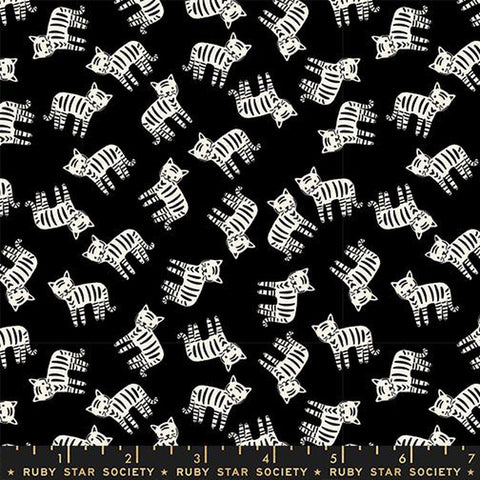 {Pre-Order October} Moda Ruby Star Society 1-800 Calico Meow Black