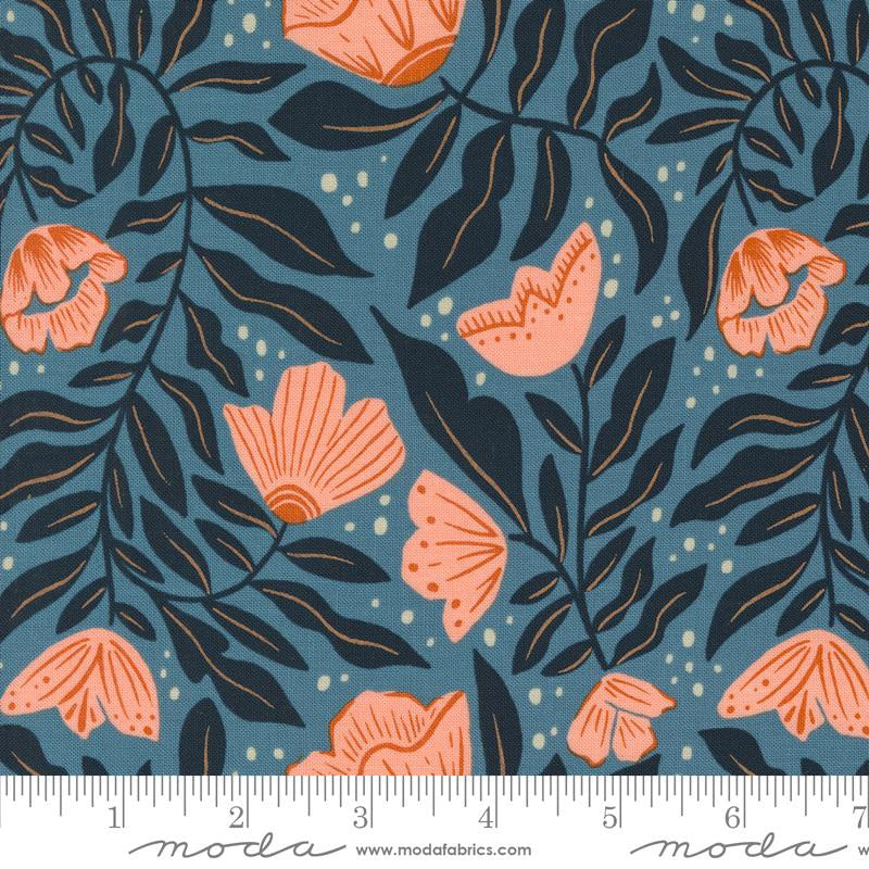 {New Arrival} Moda Folk & Lore Dancing Flowers Lake