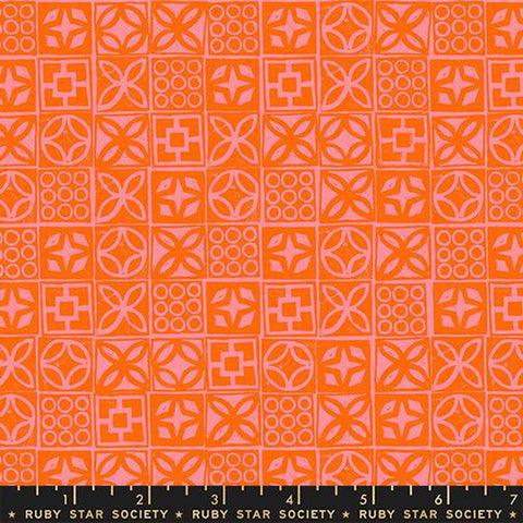 {Pre-Order April/May} Moda Ruby Star Society Poolside Too Architectural Blocks Goldfish
