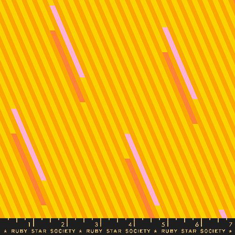 {New Arrival} Moda Ruby Star Society Eye Candy Stripe Clementine