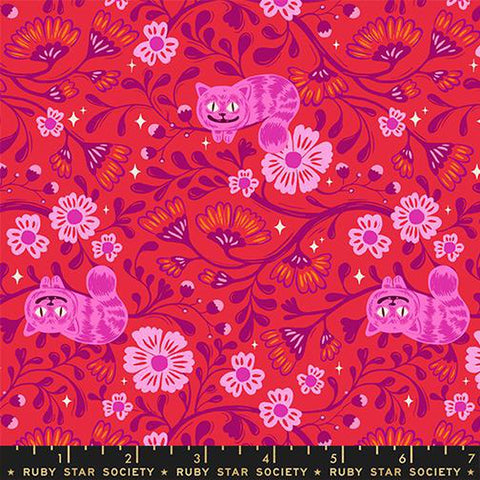 {Pre-Order October} Moda Ruby Star Society Hello Alice Cheshire Ruby