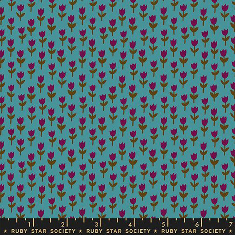 {Pre-Order October} Moda Ruby Star Society 1-800 Calico Tulips Storytime