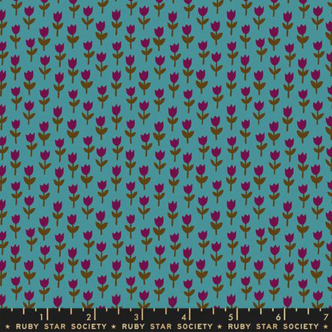 {Pre-Order October} Moda Ruby Star Society 1-800 Calico Tulips Storytime
