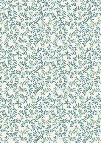 {Pre-Order May} Lewis & Irene Fabric Chalki Soft Greens Olive Branch