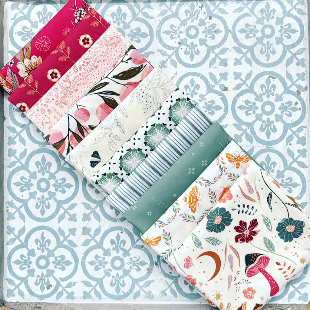 {New Arrival} Art Gallery Fabrics  Curated Bundle Fat Quarter Bundles x 10 Pieces Daybreak