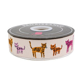 {New Arrival} Ruby Star Society Renaissance Ribbon Alexia Marcelle Abegg Catnap- Tiger Stripes in Natural  - 1.5"