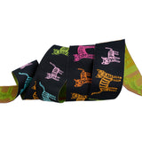 {New Arrival} Ruby Star Society Renaissance Ribbon Alexia Marcelle Abegg Catnap- Tiger Stripes in Black  - 1.5"