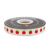 {New Arrival} Ruby Star Society Renaissance Ribbon Alexia Marcelle Abegg Catnap- Apples in Natural 5/8"