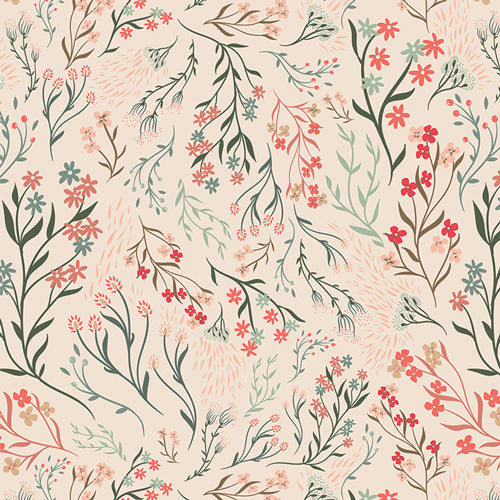 Art Gallery Fabrics All Is Well Hillside Meadow Wind FAT QUARTER