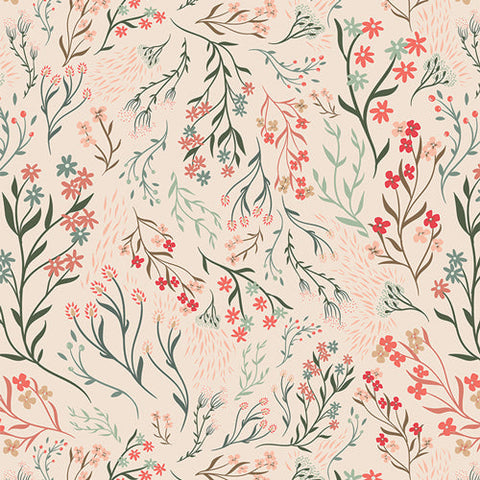Art Gallery Fabrics All Is Well Hillside Meadow Wind FAT QUARTER