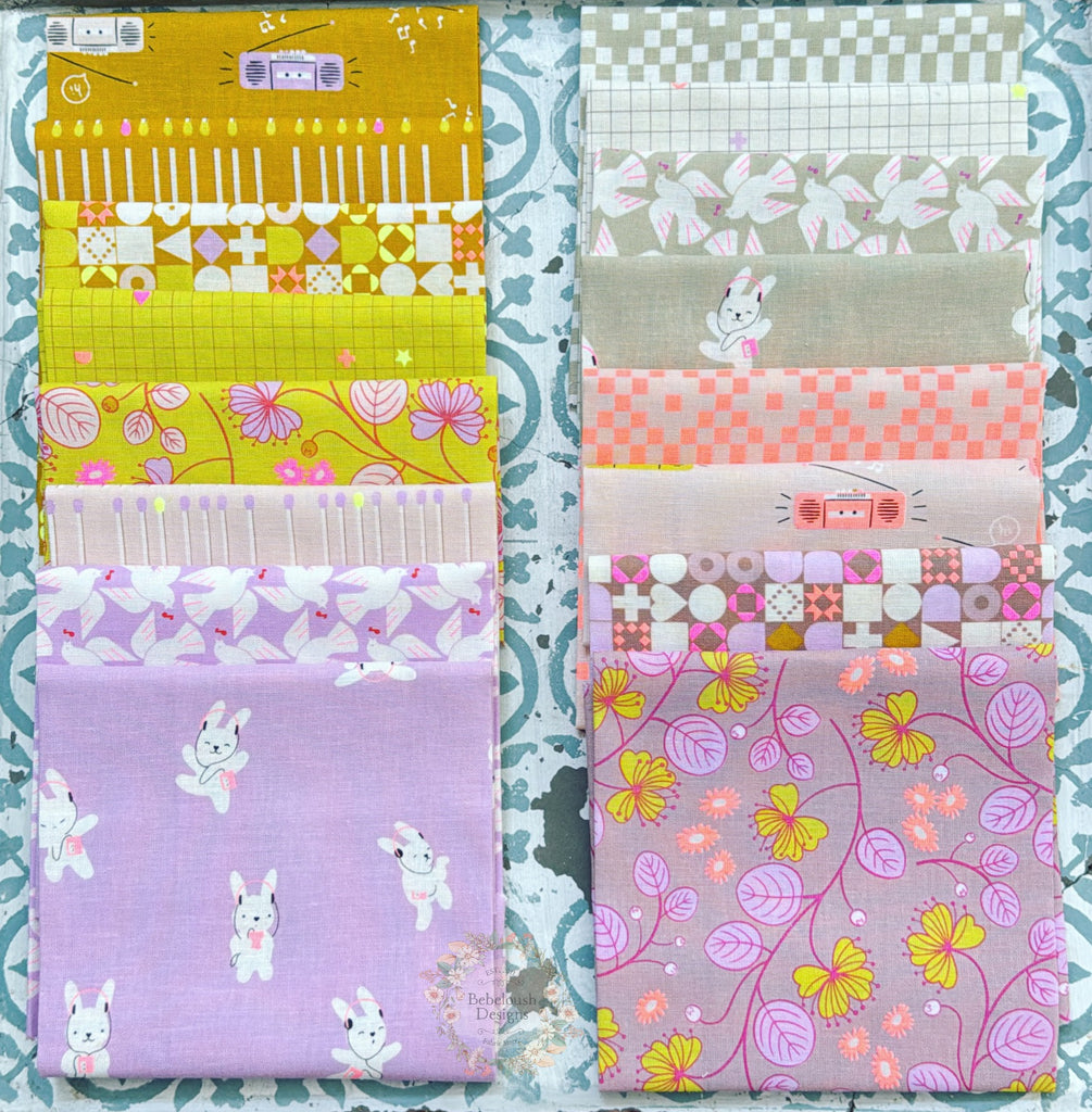 {Pre-Order August} Moda Ruby Star Society Lofi Linens Fat Quarter Bundle x 16 Pieces