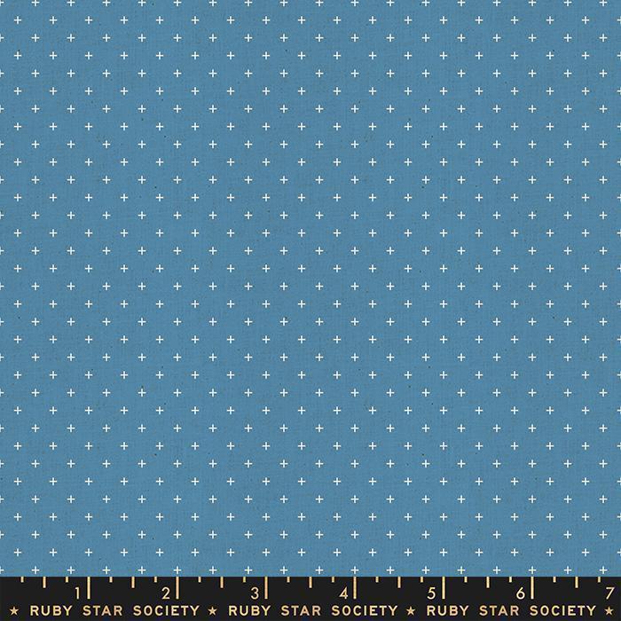 {New Arrival} Moda Ruby Star Society Moonglow Add It Up Chambray FAT QUARTER