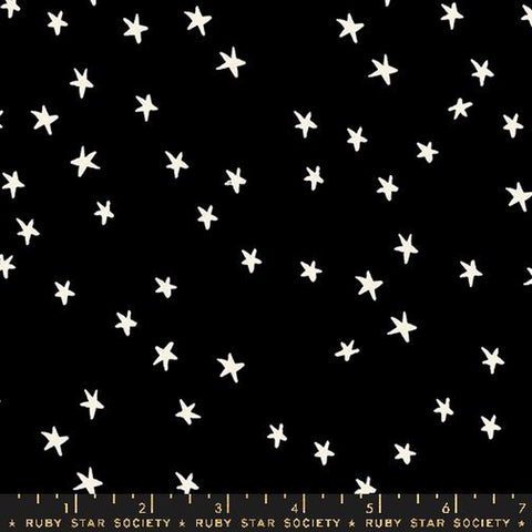 {Pre-Order June} Moda Ruby Star Society Starry Black 108" Extra Wide Backing Fabric 274cm