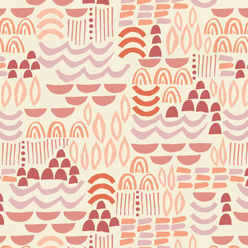 Art Gallery Terrakotta Artisanal Blocks FAT QUARTER