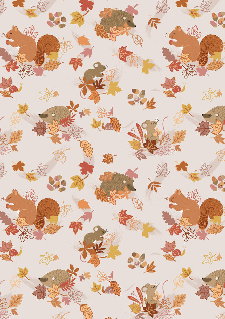 {New Arrival} Lewis & Irene Squirrelled Away Away Hide & Squeak on Pale Mushroom