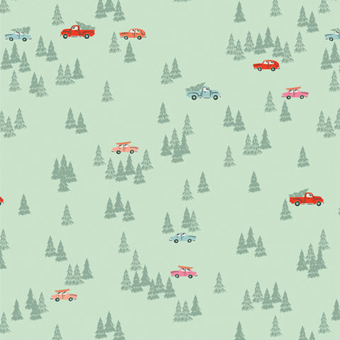 {New Arrival} Art Gallery Fabrics Christmas in the Cabin Cut & Carry Farm